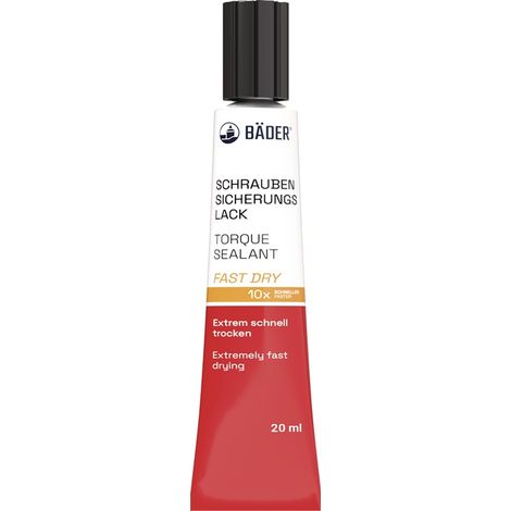 BÄDER Schraubensicherungslack Fast Dry gelb20 ml Tube