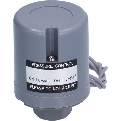 Interruptor de presión para bombas de agua, regulador, aleación de zinc, ajustable, automático, electrodoméstico. (1/5)