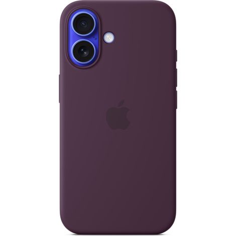 Apple iPhone 16 Silicone Case MagSafe Plum MYY43ZM/A (1/4)