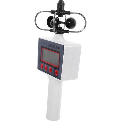 Anémomètre Portable Compact Avec Écran Lcd Précis Pour Vitesse Du Vent Usage Agricole Géographie Et Foresterie (1/5)