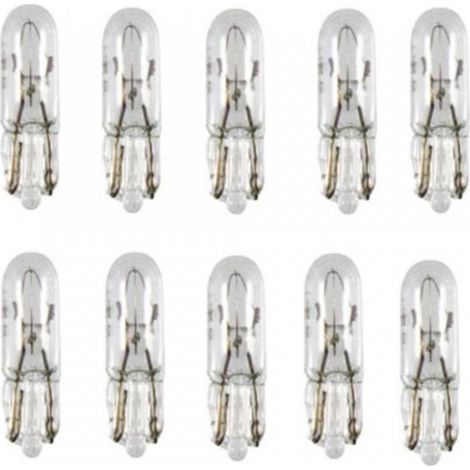 Ampoule Flosser 12V 2W T5 W2x4.6d pour moto scooter cyclo auto (1/3)
