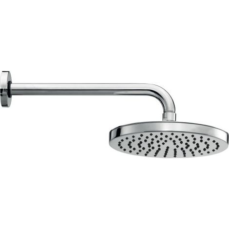 Soffione ELIOS ø 200 mm 1 getto - braccio ø 21 mm x 300 mm - 1/2" M x 1/2" M - Scatola H19417G00030009