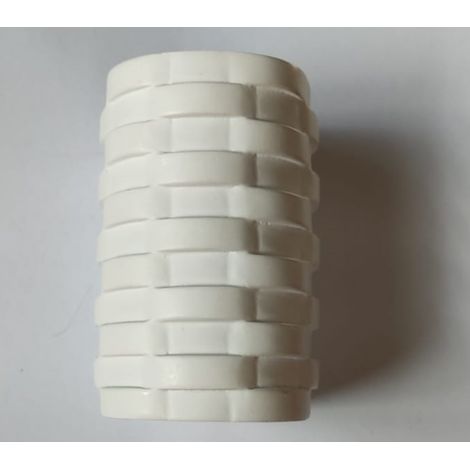 METAFORM - PORTA SPAZZOLINI LINEA MOSES - COLORE BIANCO