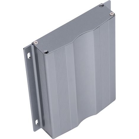 Boîtier de jonction électrique intégré en alliage d'aluminium 29 x 129 x 150 mm, gris mat (1/5)
