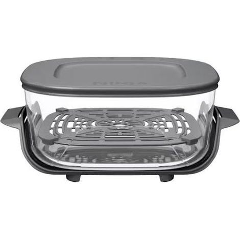 Glasbehälter 2,3 L mit Deckel und Platte für NINJA CRISPi - CleanCrisp 1077ZT101EUK - Ohne PFAS (1/5)
