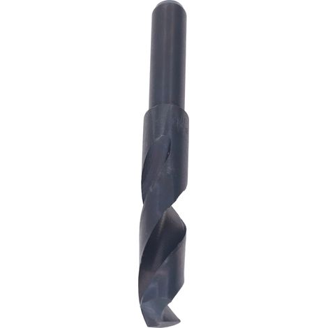 Foret en acier rapide HSS droit et égal, queue de 1/2 pouce, outil de perçage manuel, diamètre 16 mm, noir (1/5)
