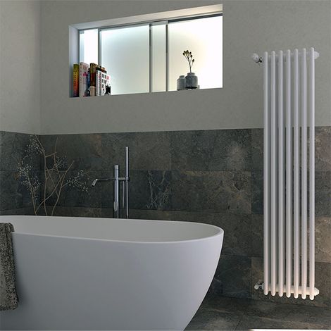 Radiatore tubolare acqua calda 13 elementi - HxL 1492x585mm 1842Watts - 1842 Watt - COMBY/3/1500/13