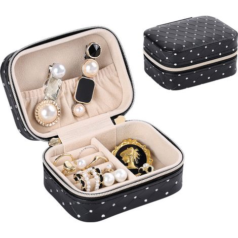Boîte à bijoux de voyage pratique (1/4)