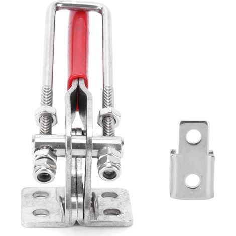 Serre-joints pour le travail du bois avec loquets en acier inoxydable GH-40324-SS (1/5)