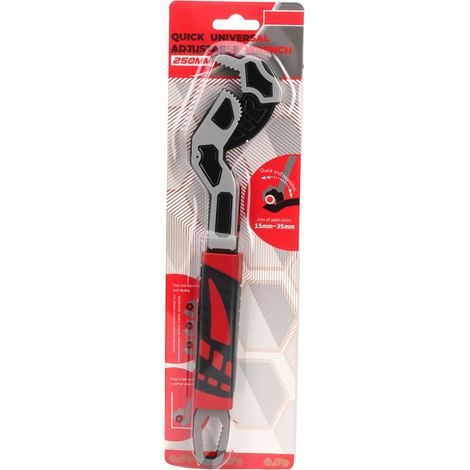 Clé auto-serrante à 3 faces avec poignée antidérapante professionnelle pour automobile et usage domestique multifonction (1/5)
