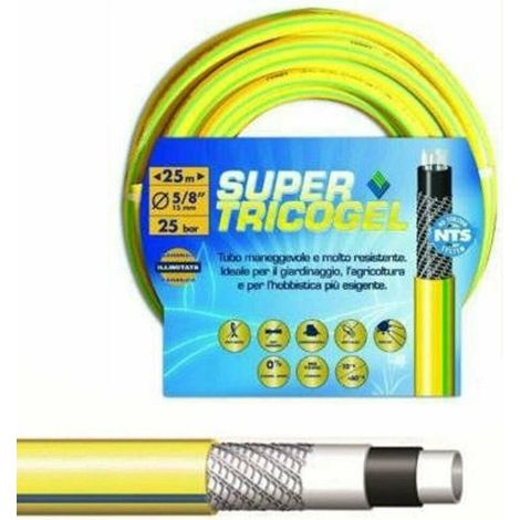 Trade Shop - SUPER NTS 5-SCHICHT-GARTENSCHLAUCH 25 MT 13 MM WASSERPUMPE TERRASSENBEWÄSSERUNG -