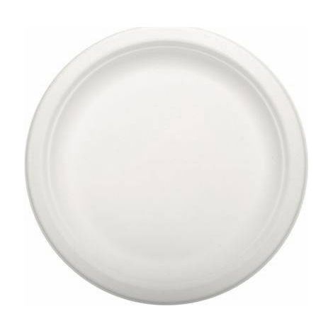 Assiette en canne à sucre Abena ECO 26 cm, 50 pièces (5189)