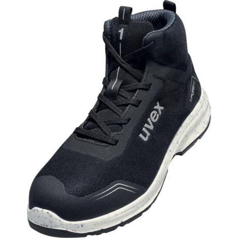 [NEUWERTIG] B-Ware Uvex Stiefel 1 sport S1 Sicherheitsschuh Herren Damen schwarz Weite 14 Gr. 42 (1/2)