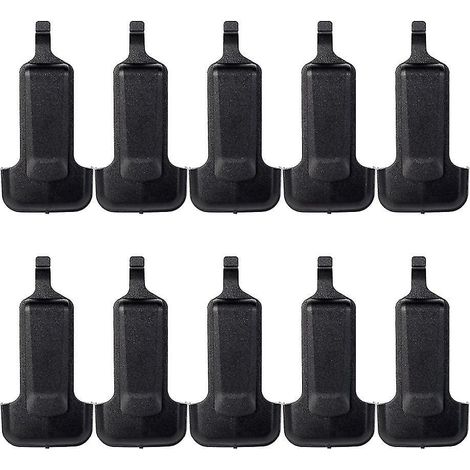 10 clips de ceinture pour talkie-walkie bidirectionnel Retevis RT22/WLN KD-C1 J9121T (1/4)