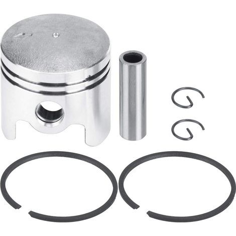 40-mm-Kolbensatz für Elektrorasenmäher mit Kolben aus Aluminiumlegierung. Passend für 44-5, 520, 1E40F-5, TL43, CG430, BC430, 40-5 und 43 cm³. Einfache Montage. (1/5)
