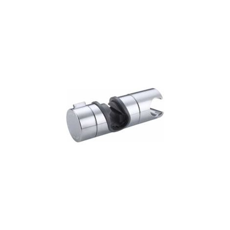 Support Douche 18-25mm Diamètre Support Douchette Salle de Bain Accessoires Colonne de Douche Réglable Remplacement Support de Pommeau de Douche ABS Chromée, PB4-CH - Crezuo (1/4)