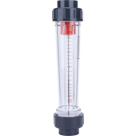 Débitmètre de liquide à Tube en plastique, haute précision, résistance aux acides et aux alcalis, jauge de débit d'eau pour l'industrie légère (1/5)