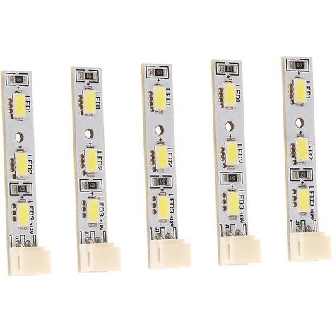 5 pièces léger barre LED Strip Haier congélateur réfrigérateur 0064001874 réfrigérateur Lighting LED pièces accessoires (1/5)