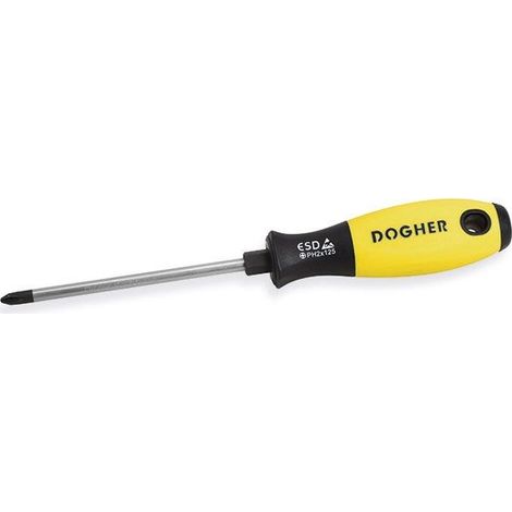 Tournevis ESD CrMo Loss, PH0x75 mm 388-PH0-075