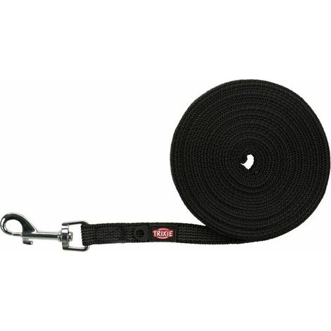 Correa de rastreo Trixie Negro S/M (1/4)