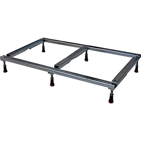 kit pieds et châssis pour receveur de douche 140 x 80 LEDA Space minéral