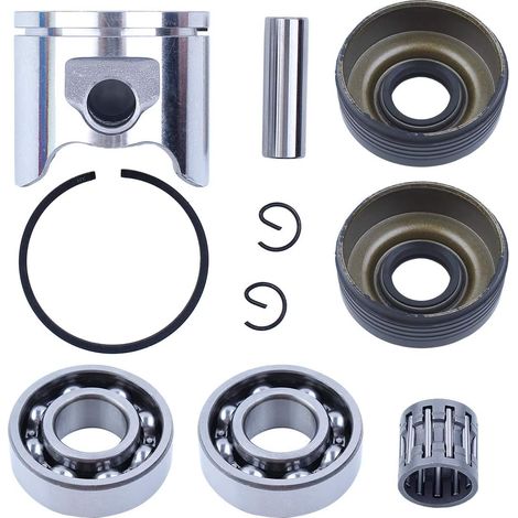 Kit de joint d'huile du roulement du piston 42 mm pour moteur de tronçonneuse Husqvarna 340 345 (1/5)
