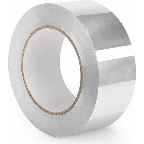 Ahlsen Aluminium-Klebeband-Dichtungsstreifen, 50 m x 50 mm, silberfarben (1/5)