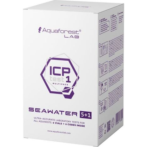 Aquaforest MarinLab ICP-OES Multipack 5+1 - Test di Laboratorio per Acqua Marina