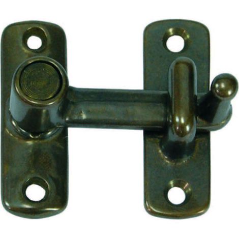 Tavellini a scatto liscio con incontro in ottone bronzato - incontro mm.5h. - 10 pz