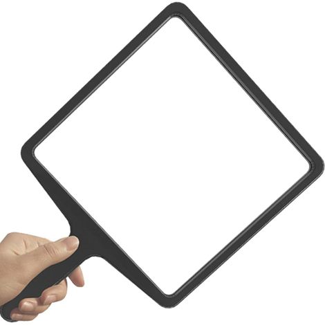 3X Loupe de lecture, lentille Fresnel rectangulaire, poignée ergonomique, pour journaux, bijoux (1/5)