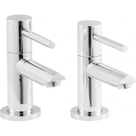 Nuie Series 2 Chrome Basin Taps - FJ311 (1/3)