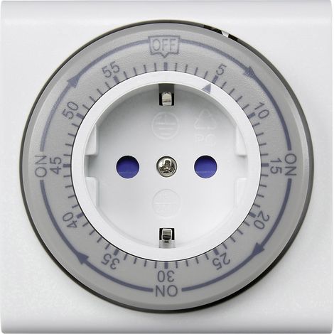 Sygonix SY-5045302 Steckdosen-Zeitschaltuhr analog IP20 Countdown-Funktion
