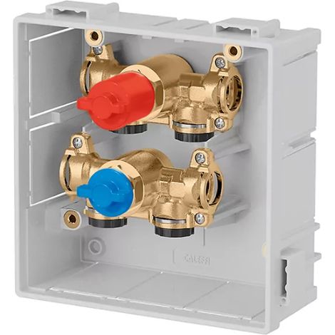 Gruppe mit allgemeinen Abfangvorrichtungen, inspizierbar Caleffi 359190  Messing