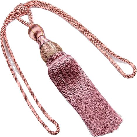 Fili per tende, design elegante, facile installazione, rosa (1/2)