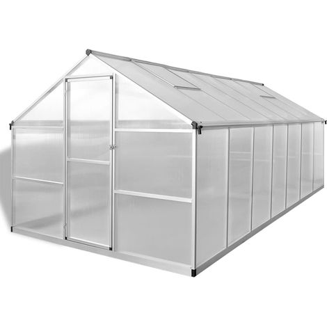 Serre Aluminium renforcé 10,53 m²