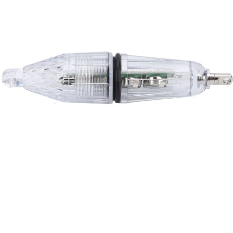 LED-Tintenfischköderlampe, Meeresangelfalle, Oktopus, Sepia, Schirmhaken, Fischlocklicht, rotes Licht (1/5)
