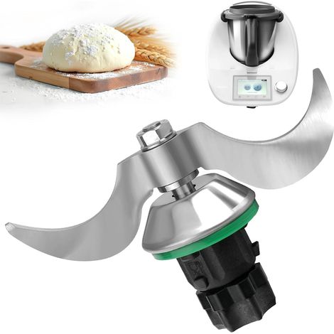 Coltello per impasto per TM5 TM6, Lame per impastare per TM5 TM6 adatte per impastare il pane, facili da pulire, lame per impastare in acciaio inox (1/5)