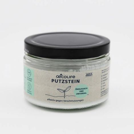 Pierre de nettoyage multi-usages écologique et vegan parfum citron pot de 600 g - PANGIVO (1/5)