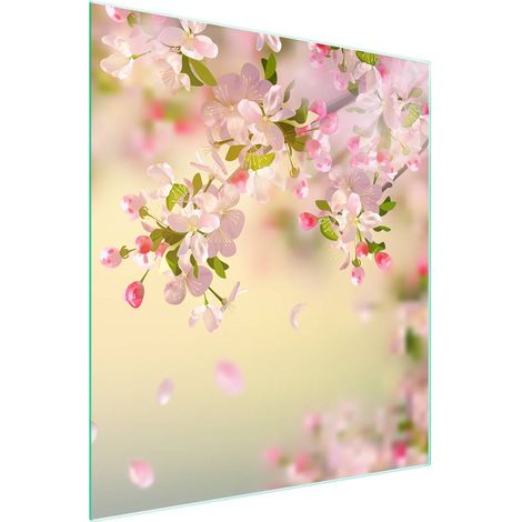 TAGLIERE IN VETRO 45x52 Fiore (1/5)