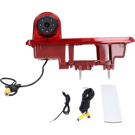 Caméra de Recul avec Feu Stop pour Opel Vivaro 2014+ - 8 LED IR, Vision Nocturne (1/5)