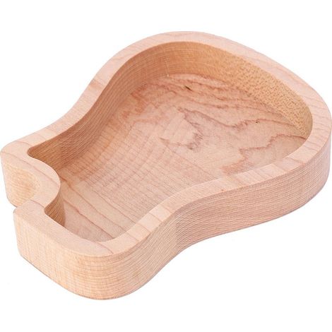 Aufbewahrungsetui aus Ahornholz für Gitarrenplektren, elegante Box für Musikinstrumentenzubehör (1/5)