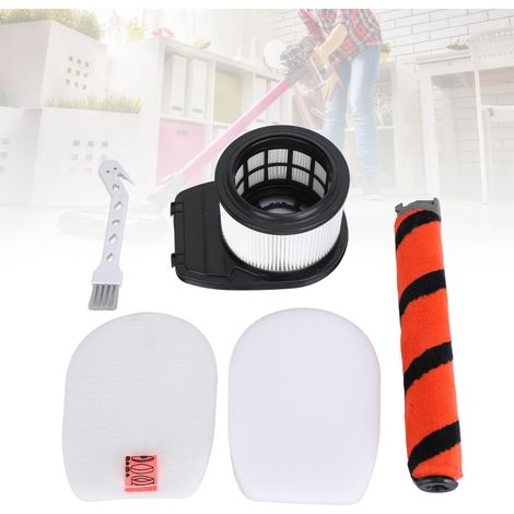 Bürsten-, Walzen- und Filterset für Shark IZ300UK/IZ320 Staubsauger - ABS-Material - Inklusive Reinigungsbürste und 2 weißen Baumwollpads (1/5)