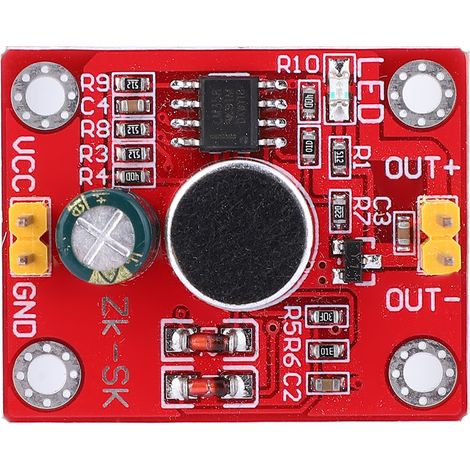 Interrupteur temporisé à commande vocale, module délai sonore DC 3-9V (1/5)