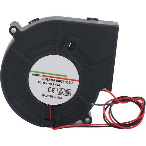 Ventilateur de refroidissement de souffleur d'air de turbine de double boule pour le barbecue 12V 2.4A d'équipement de chauffage de camping de pique-nique (1/4)