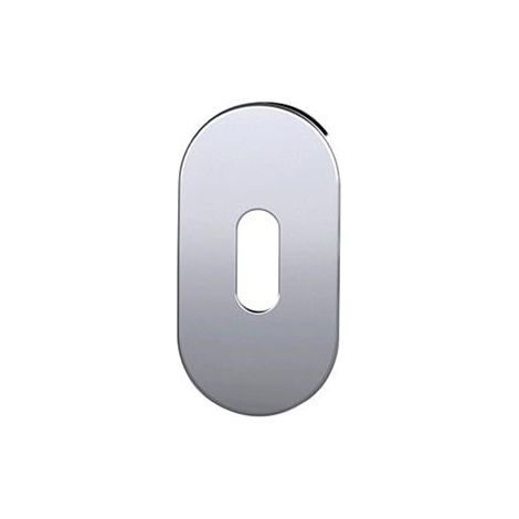 Bocchetta Ovale Bassa(Mm6)Inox Sat. F.Patent 10 Pz