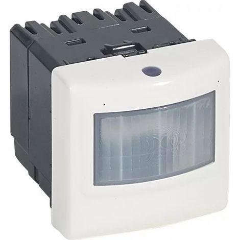 Legrand 078458 Ecodetector legrand mosaic 2 fils, sans neutre - sans dérogation - 2 moduli - bianco