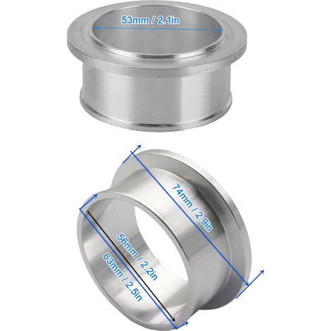 V-Flanschklemmen für Automobil-Turbolader sind für die Turbolader HX35, HX35W und HX40W geeignet. (1/5)