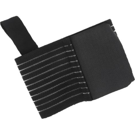 Bandes de poignet élastiques, résistantes, respirantes et confortables pour le sport, protégeant le poignet (noir) (1/5)
