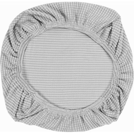 1 pièce Housses de siège élastique, polyester + spandex, 48–50 cm, lavable en machine, pour chaise de bureau/salle à manger/bar/fête (1/5)