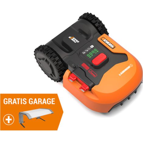 Worx – Robot tondeuse WR155E – Surface jusqu'à 2000m² – Guidage intelligent – Technologie AIA pour zones complexes – Recharge automatique (1/5)